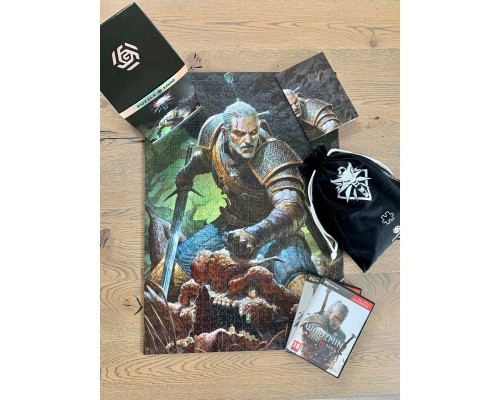 Пазл GoodLoot Witcher: Dark World 1000 елементів (5908305240464)