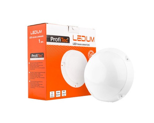 Світильник Vestum Profitec LED 12W 1200Lm 4500K IP20 (PRFLGH 14.101-1)