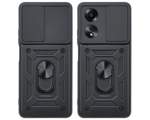 Чохол до мобільного телефона BeCover Military Oppo A38 Black (710714)