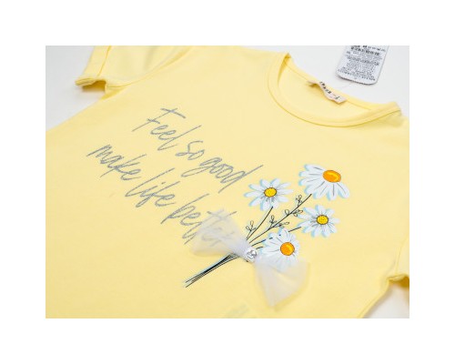 Набір дитячого одягу Breeze з ромашками (19325-116G-yellow)