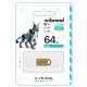 USB флеш накопичувач Wibrand 64GB lynx Gold USB 2.0 (WI2.0/LY64M2G) 