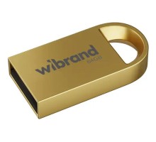 USB флеш накопичувач Wibrand 64GB lynx Gold USB 2.0 (WI2.0/LY64M2G) 
