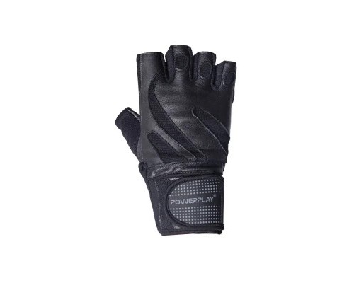 Рукавички для фітнесу PowerPlay 1064 Чорні L (PP_1064_L_Black)