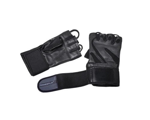 Рукавички для фітнесу PowerPlay 1064 Чорні L (PP_1064_L_Black)