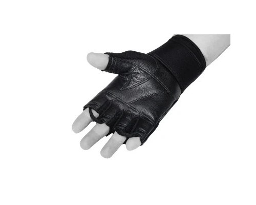 Рукавички для фітнесу PowerPlay 1064 Чорні L (PP_1064_L_Black)