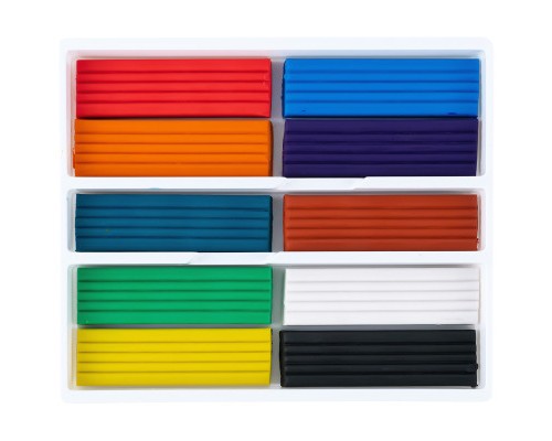 Пластилін Kite Classic 10 кольорів, 200 г (K-084)
