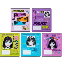 Зошит Kite Anime 12 аркушів, клітинка (K24-232-1)