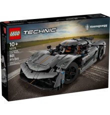 Конструктор LEGO Technic Koenigsegg Jesko Absolut — сірий гіперкар (42173)