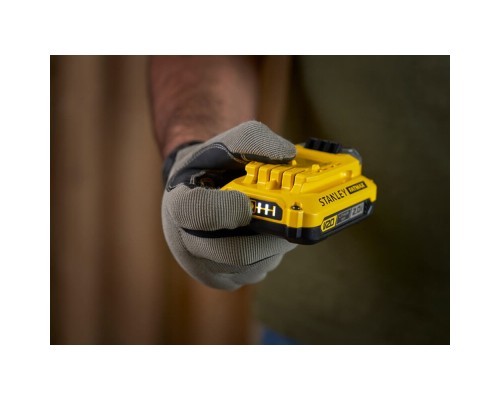 Набір акумулятор + зарядний пристрій Stanley FatMax V20, 18 В, 2x2Ah, 2A (SFMCB12D2)