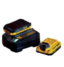 Набір акумулятор + зарядний пристрій Stanley FatMax V20, 18 В, 2x2Ah, 2A (SFMCB12D2)