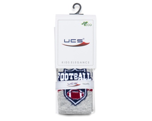 Колготки дитячі UCS Socks FOOTBALL (M0C0301-2095-1B-gray)