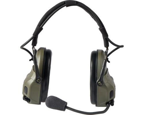 Навушники для стрільби Ops-Core AMP Communication Headset-Connectorized. NFMI. Верхній тримач. Ranger Green (N101153-02-0006)