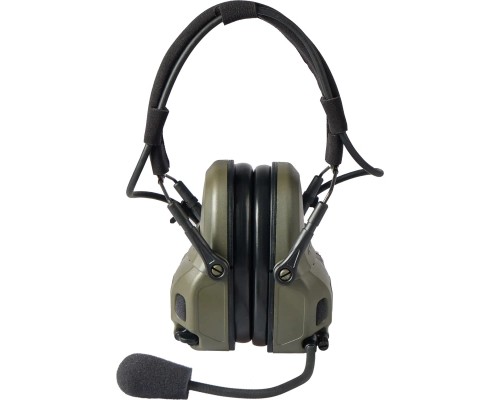 Навушники для стрільби Ops-Core AMP Communication Headset-Connectorized. NFMI. Верхній тримач. Ranger Green (N101153-02-0006)