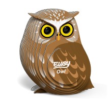 Пазл Eugy 3D Зоопарк Сова (XEG-044)