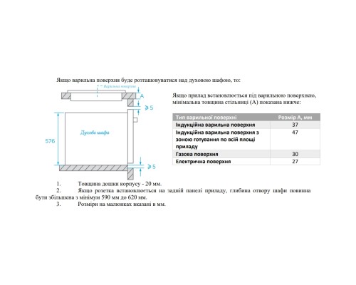 Духова шафа Interline FZ 584 MCH BA
