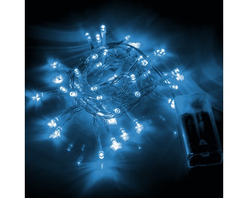 Гірлянда YES! Fun Нитка 41 LED Холодно-біла 2.8 м Статична На батарейках (975057)