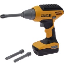 Ігровий набір Otamanko шуруповерт на батарейках жовтий (T002)