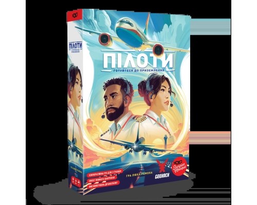 Настільна гра Geekach Games Пілоти (Sky Team) (укр.) (GKCH207st) Настільна гра Geekach Games Пілоти (Sky Team) (укр.) (GKCH207st)