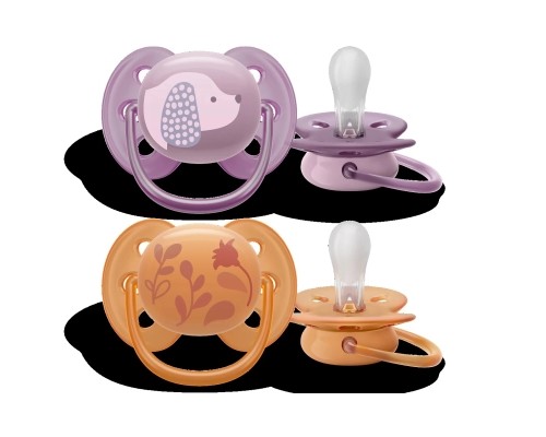 Пустушка Philips AVENT Ultra Soft ультрам'яка 6-18 міс 2 шт (SCF091/18) Пустушка Philips AVENT Ultra Soft ультрам'яка 6-18 міс 2 шт (SCF091/18)