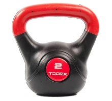 Гиря Toorx PVC 2 кг Black/Orange (KRP-2) (931124)