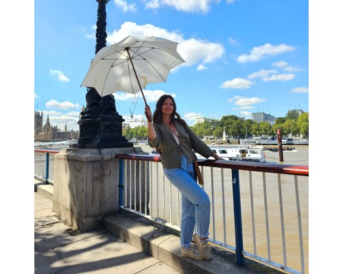 Парасоля Fulton L908-039595 Kensington UV Star Cream (L908-039595)