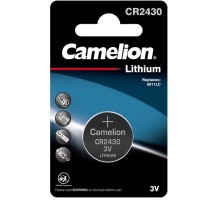 Батарейка CR 2430 Lithium * 1 Camelion (CR2430-BP1)