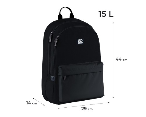 Рюкзак шкільний GoPack Education Teens 140 чорний (GO25-140L-3)