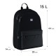 Рюкзак шкільний GoPack Education Teens 140 чорний (GO25-140L-3)