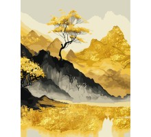 Картина по номерам Santi Золоті гори, 40*50 см, поталь (955289) Картина по номерам Santi Золоті гори, 40*50 см, поталь (955289)