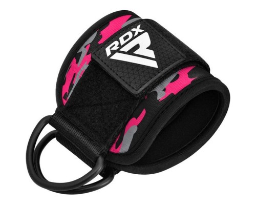 Манжета для тяги RDX A4 Gym Ankle Pro Camo Pink-pair (WAN-A4CP-P)