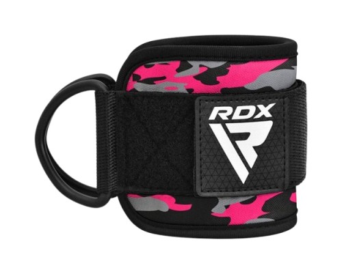 Манжета для тяги RDX A4 Gym Ankle Pro Camo Pink-pair (WAN-A4CP-P)