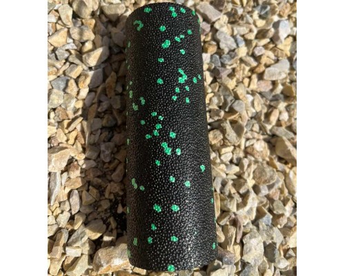Масажний ролик PowerPlay PP-4346 Mini EPP Foam Roller 15x5,3см Чорно/Зелений (PP_4346_Green_(15*5))