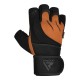 Рукавички для фітнесу RDX Micro Tan/Black Plus S (WGM-L4TN-S+)