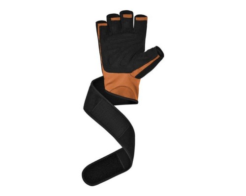 Рукавички для фітнесу RDX Micro Tan/Black Plus S (WGM-L4TN-S+)