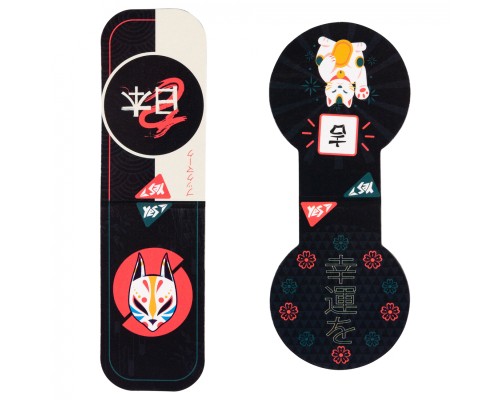 Закладки для книг Yes магнітні Anime fox, 2шт (708120)