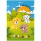 Кольоровий папір Kite А4 односторонній (18 аркушів/ 9 кольорів) в асортименті (K23-1250)