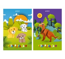Кольоровий папір Kite А4 односторонній (18 аркушів/ 9 кольорів) в асортименті (K23-1250)