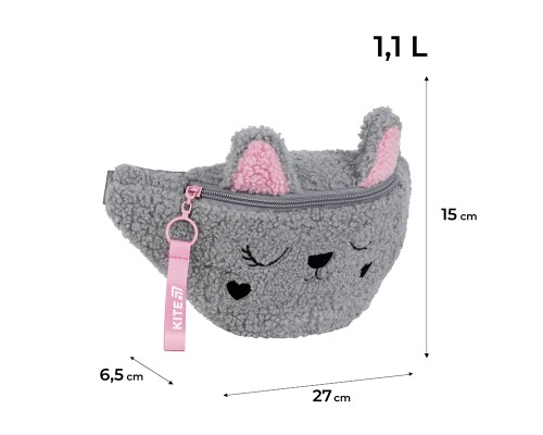 Сумка-бананка Kite 2577 Sweety Cat (K25-2577-1)