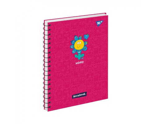 Зошит Yes А5 Stand with Ukraine 80 аркушів клітинка (151969)