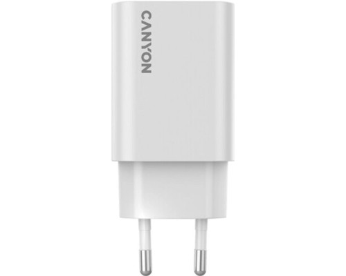 Зарядний пристрій Canyon 30CL OnCharge USB-C PD30W White (CNE-CHA30CLW)