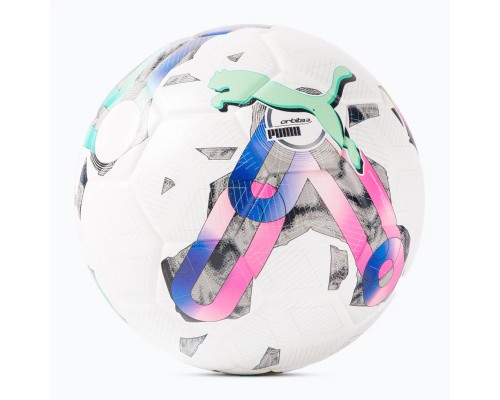 М'яч футбольний Puma Orbita 3 TB (FIFA Quality) 083777-01 білий, жовтий, рожевий, зелений 4 (4065449744270)