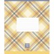 Зошит Школярик Plaid pattern 18 аркушів клітинка (018-3345K)