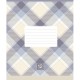 Зошит Школярик Plaid pattern 18 аркушів клітинка (018-3345K)
