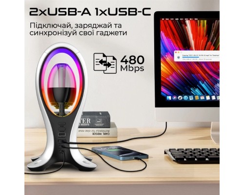 Акустична система Promate Alpha-X USB Black (alpha-x)