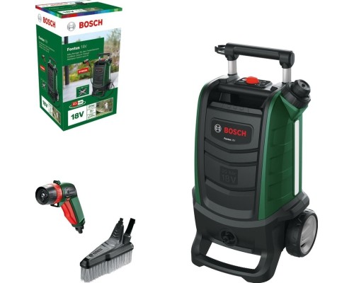Мийка високого тиску Bosch Fontus 18V, 18V, 20бар, 386л/год (без АКБ та ЗП) (0.600.8B6.102)