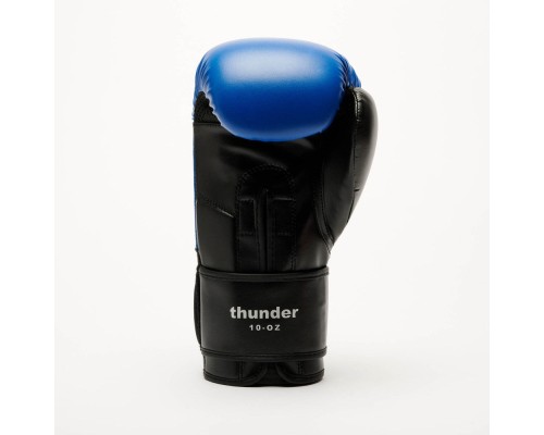 Боксерські рукавички Leone GN383 Thunder Blue 10 унцій (GN383_Blue_10oz)