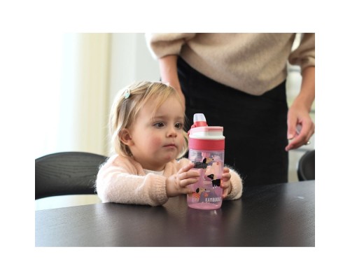 Пляшка для води Kambukka Lagoon kids Diva Dogs 400 мл рожева (11-04056)