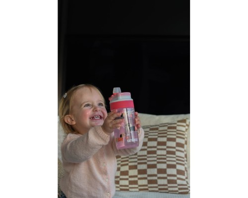 Пляшка для води Kambukka Lagoon kids Diva Dogs 400 мл рожева (11-04056)