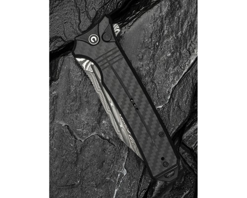 Ніж Civivi Neurohaptic, G10/Carbon, Damascus (C23080-DS1)