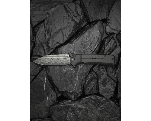 Ніж Civivi Neurohaptic, G10/Carbon, Damascus (C23080-DS1)